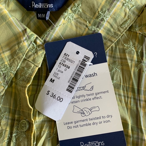 Reitmans blouse new with tag - Picture 2 of 5